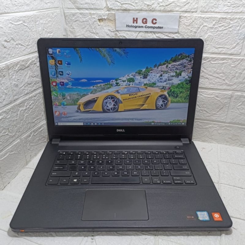 Laptop Gaming Dell core i5 Gen 7 Ram 8 GB DDR4 SSD 256GB Like New