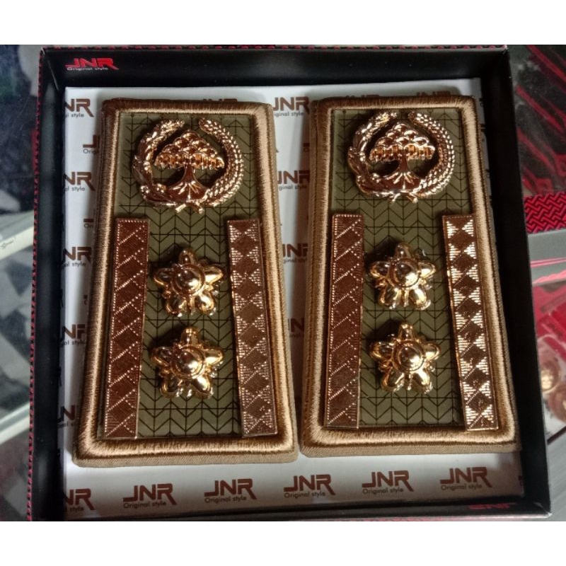 PANGKAT PNS ASN 4B MIKA KILAP LIST BORDIR