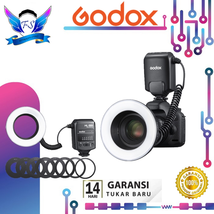 Macro Ring Flash Godox ML150II ML150 II ML 150II