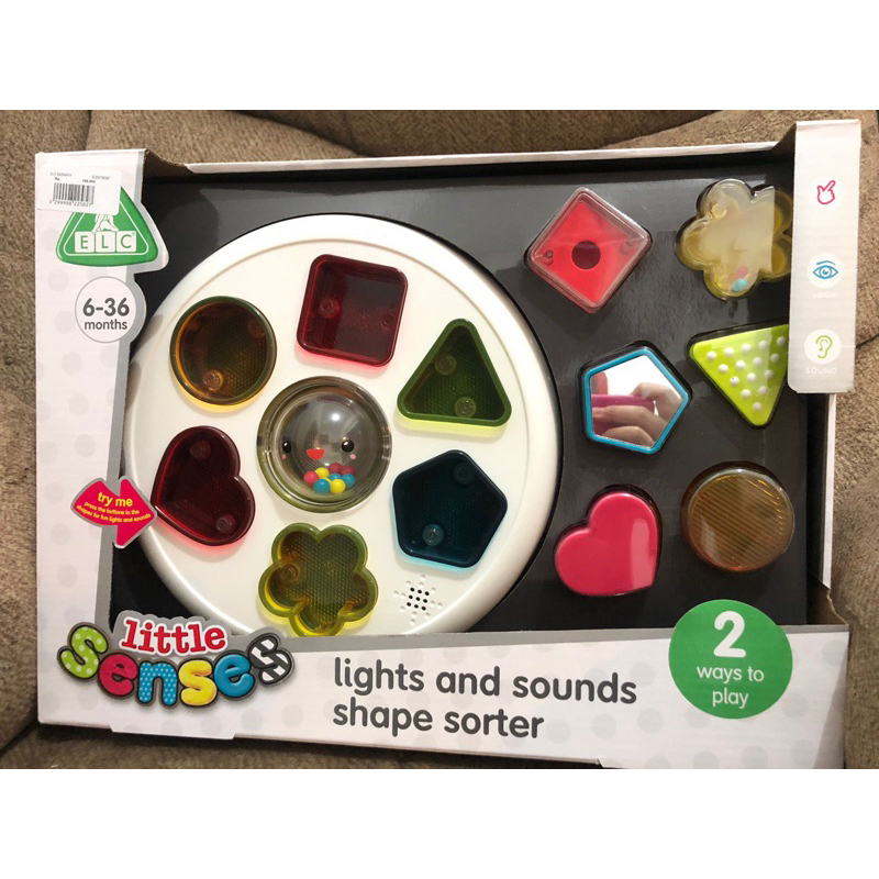 ELC Little sense light and sounds shape sorter