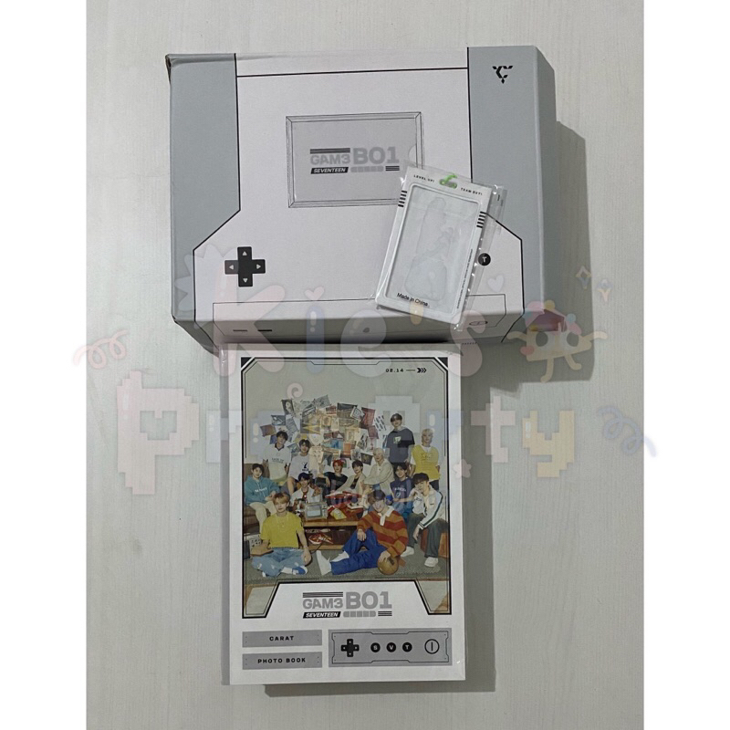 [Ready Stock] Seventeen Gameboi Membership Kit Outbox Photobook Cahol Photocard
