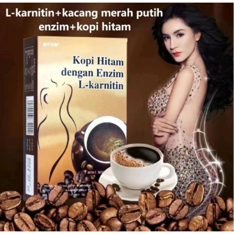 

Kopi Hitam PELANGSING L-Carnitine Kopi Pelangsing Instant 5 Sachet