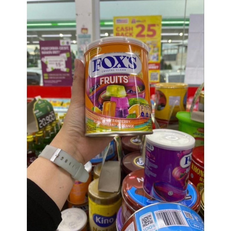 

FOX'S Fruits Permen Can 180gr