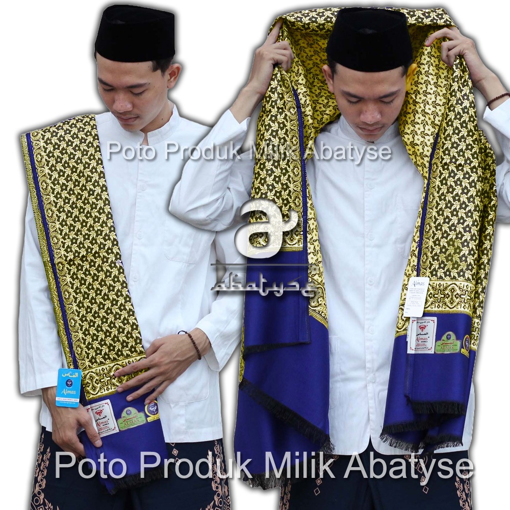 Sorban Kashmiri Arifat Made in India - Sorban Premium Arifat Biru 1