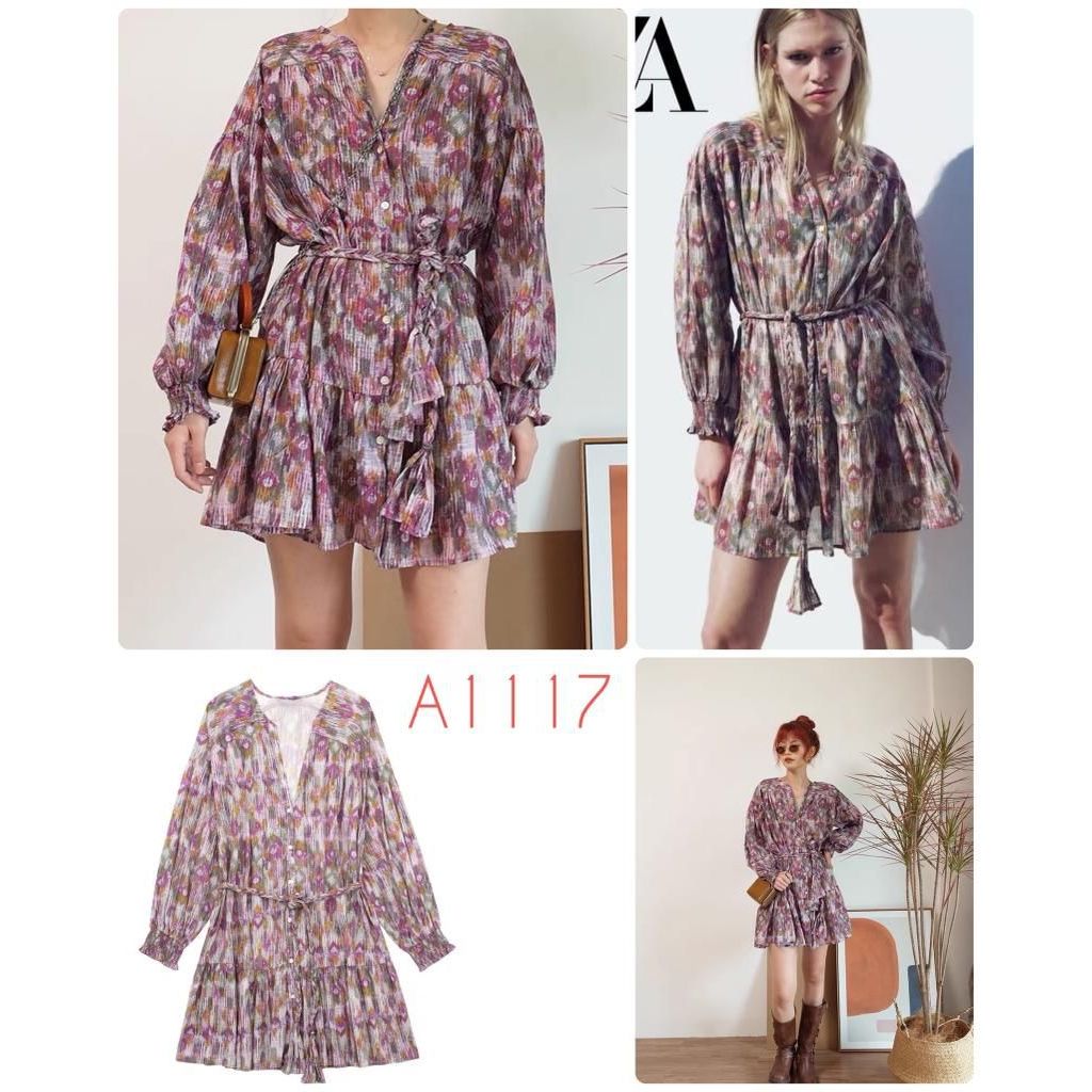 7001117  / GROSIR DRESS TUNIK IMPORT , PGMTA, ISI 4 PCS BY SUGAR