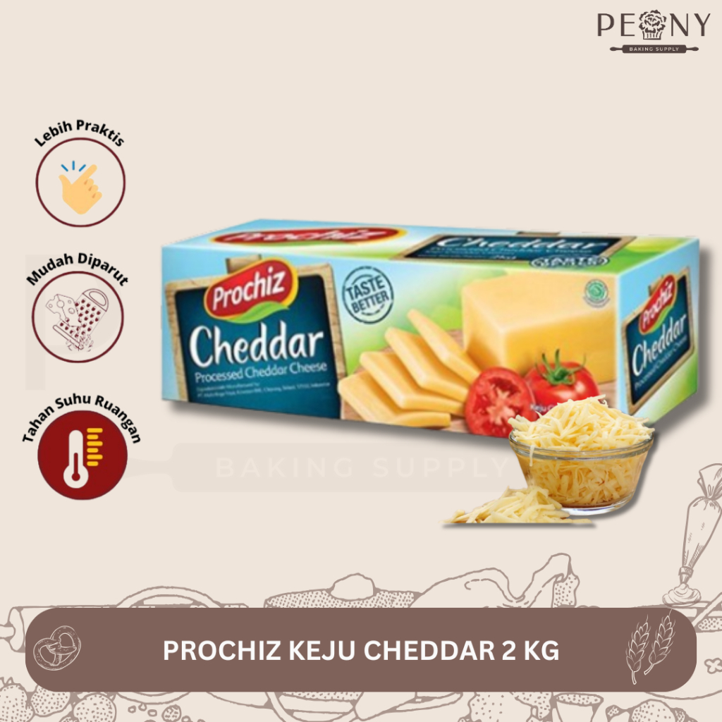 

PROCHIZ KEJU CHEDDAR 2 KG