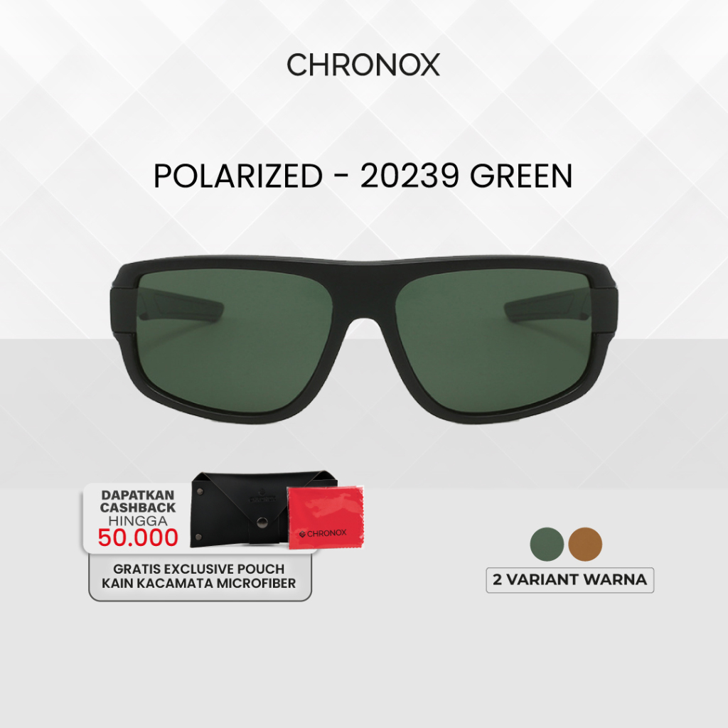 Kacamata Anti Silau TR90 Pria Original - Chronox Polarized Glasses 20239