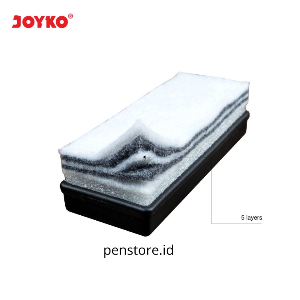 

Penghapus Joyko WE-1205 5 layers - White Board Eraser