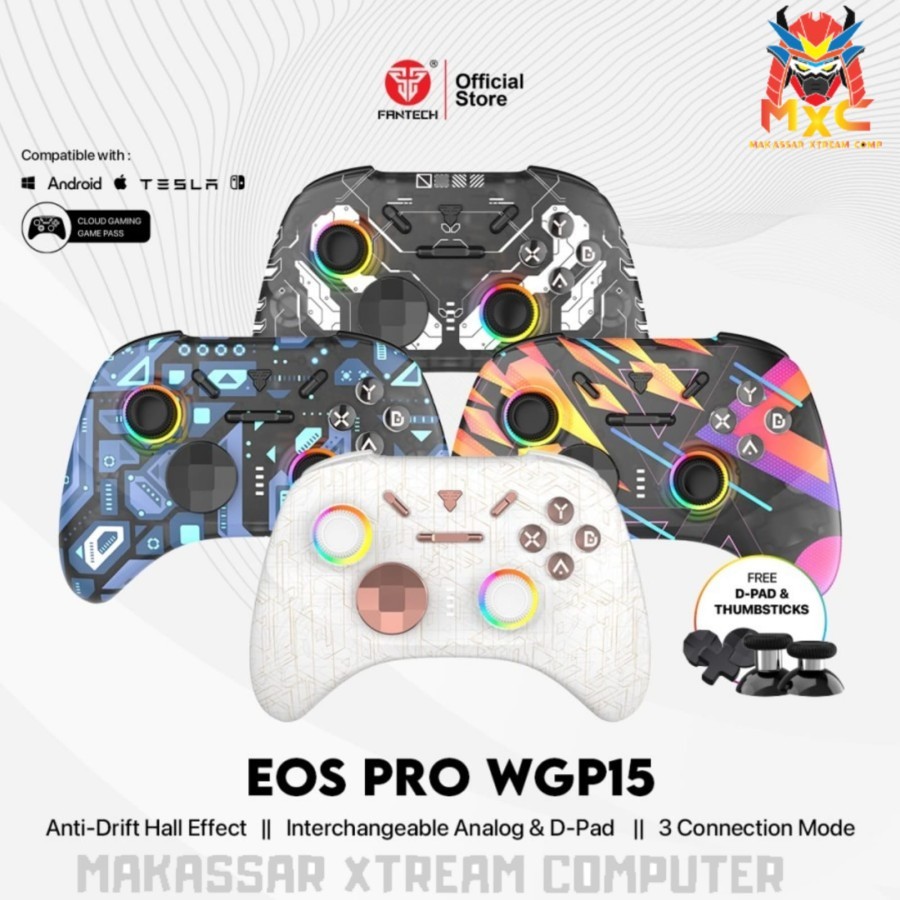 Fantech EOS PRO WGP15 Wireless Bluetooth Gamepad Joystick PC Android