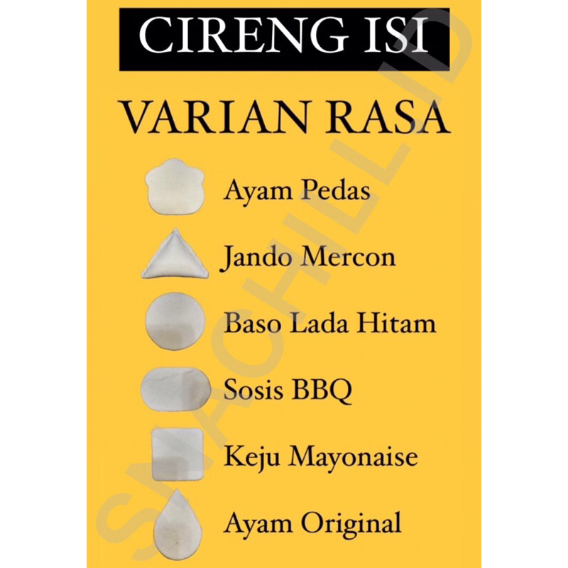 

[BACA DESKRIPSI] CIRENG ISI - SNACHILL.ID