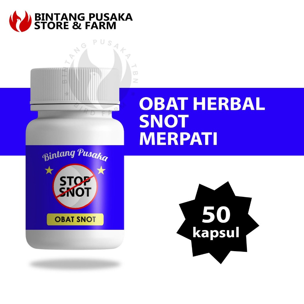 Obat Snot / Stop Snot Merpati dan Unggas - Bintang Pusaka