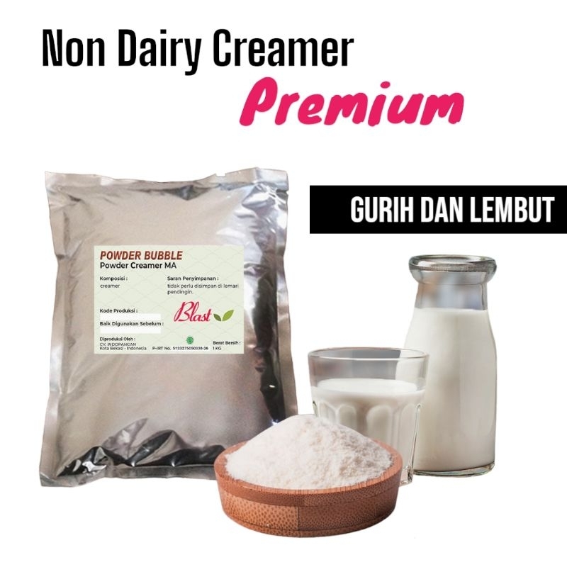 

Powder CREAMER PREMIUM - Bubuk Minuman Non Dairy Creamer 1 KG - BLAST