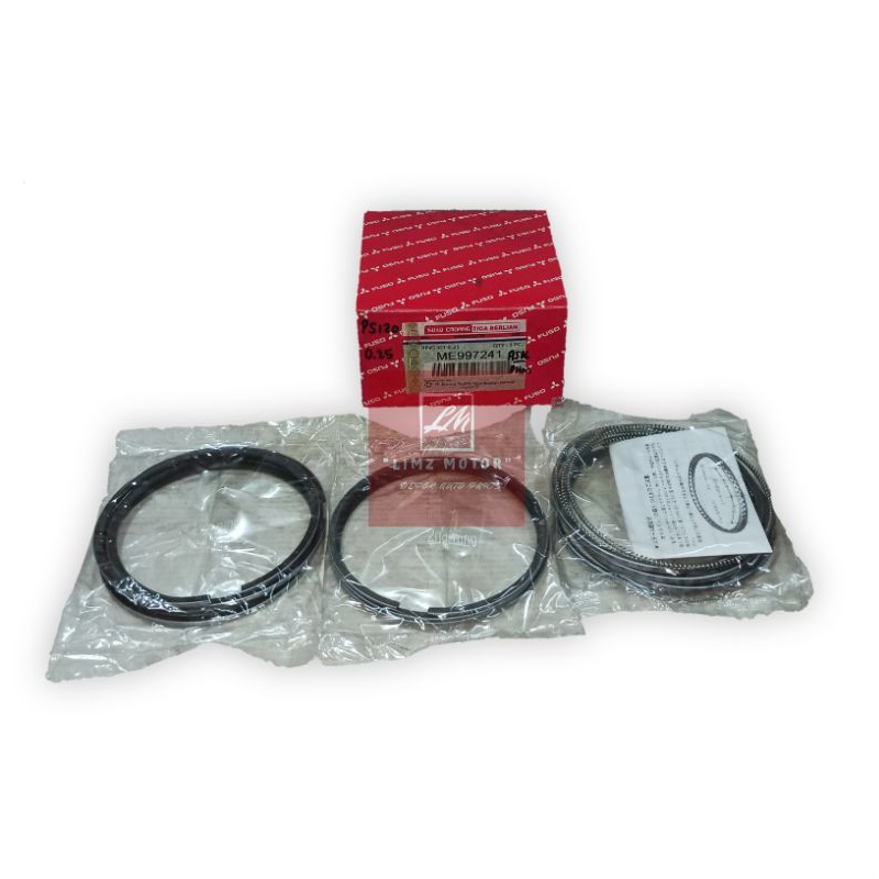 Ring Set Piston-Ring Seher Mitsubishi Colt Diesel PS 120 Oversize 0.25