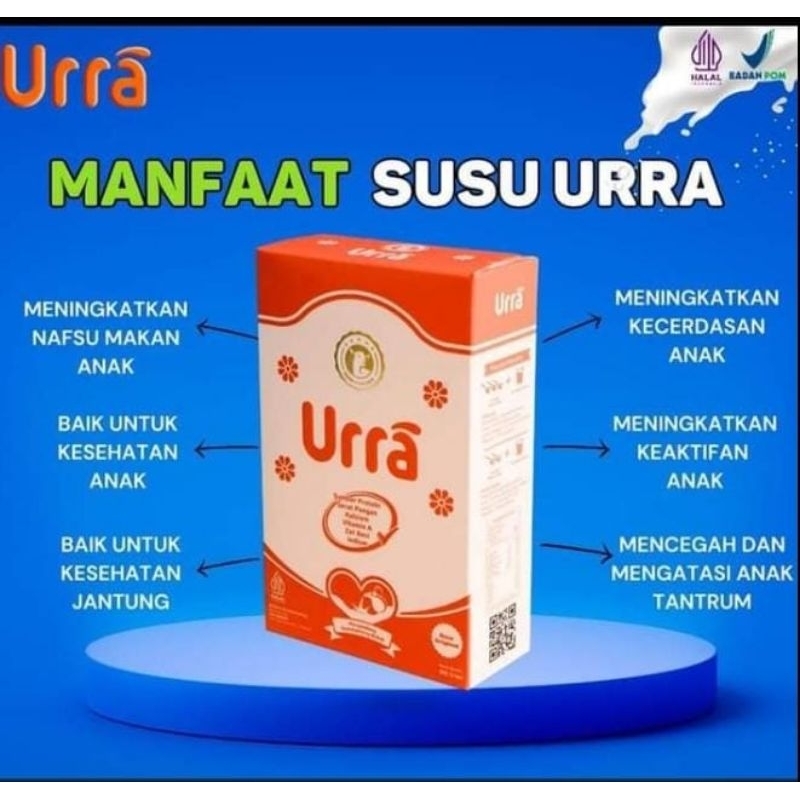 

susu urra susu kambing saneen penambah berat badan