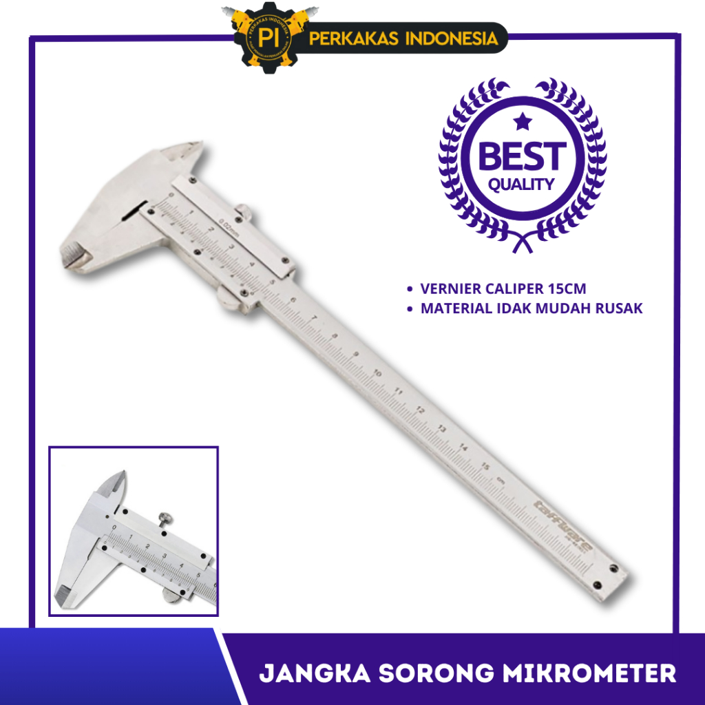 

Penggaris Sketmat 6 Inch Alat Ukur Meteran Stainless Stel 15CM Garisan Sigmat Jangka Sorong Vernier Caliper Micrometer Pengukur Derajat Diameter