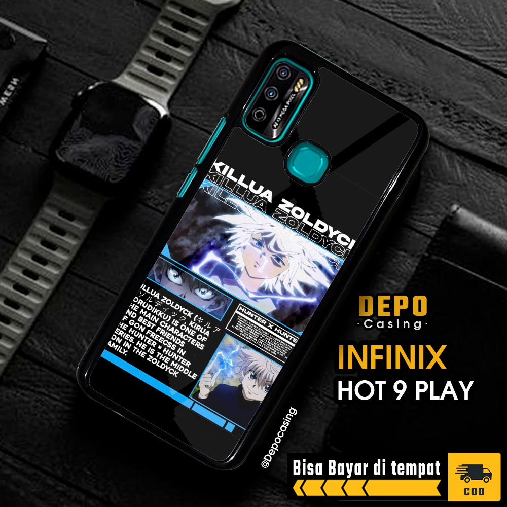 Case Infinix Hot 9 Play Casing Infinix Hot 9 Play Casing Depo Casing [HXH] Case Glossy Case Aestheti