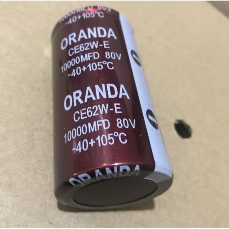 kapasitor elco 10000uf 80v oranda