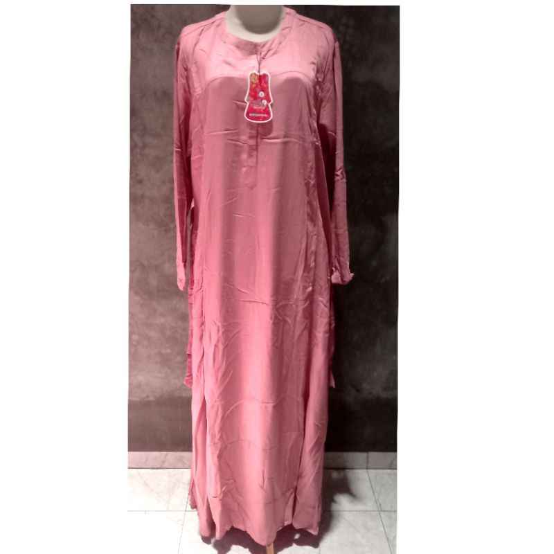 Gamis Zie Polos Terbaru//Gamis Zie Polos Rayon Twill