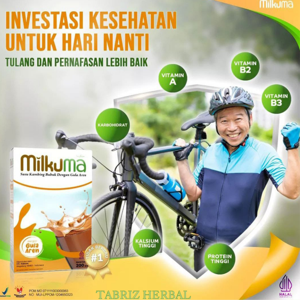 

Milkuma Susu Bubuk Kambing Etawa Plus Gula Aren