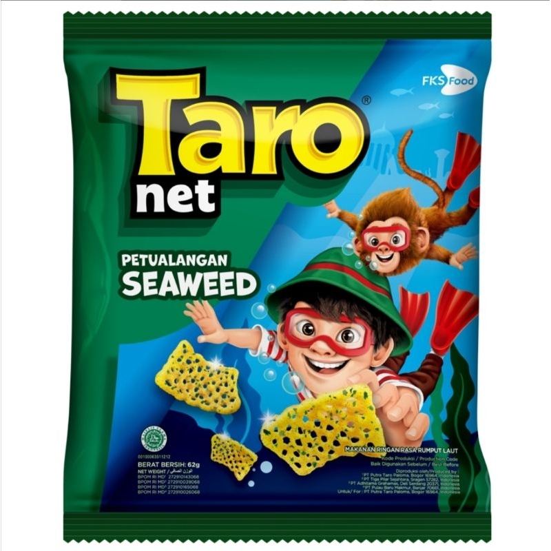 

Taro Net Snack Seaweed 62 g