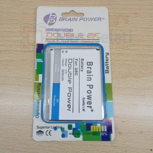 Baterai Evercoss U6C Double Power Baterai Evercoss U6C Xtream 2 Prime