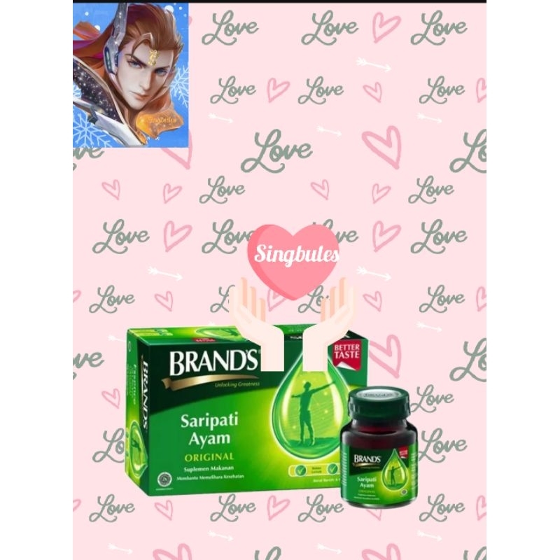 

CUCI GUDANG > > >Brands Saripati ayam brand 6x42gr original menambah imun tubuh