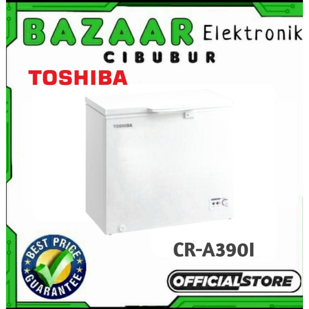 TOSHIBA CRA390I CHEST FREEZER 300 LITER