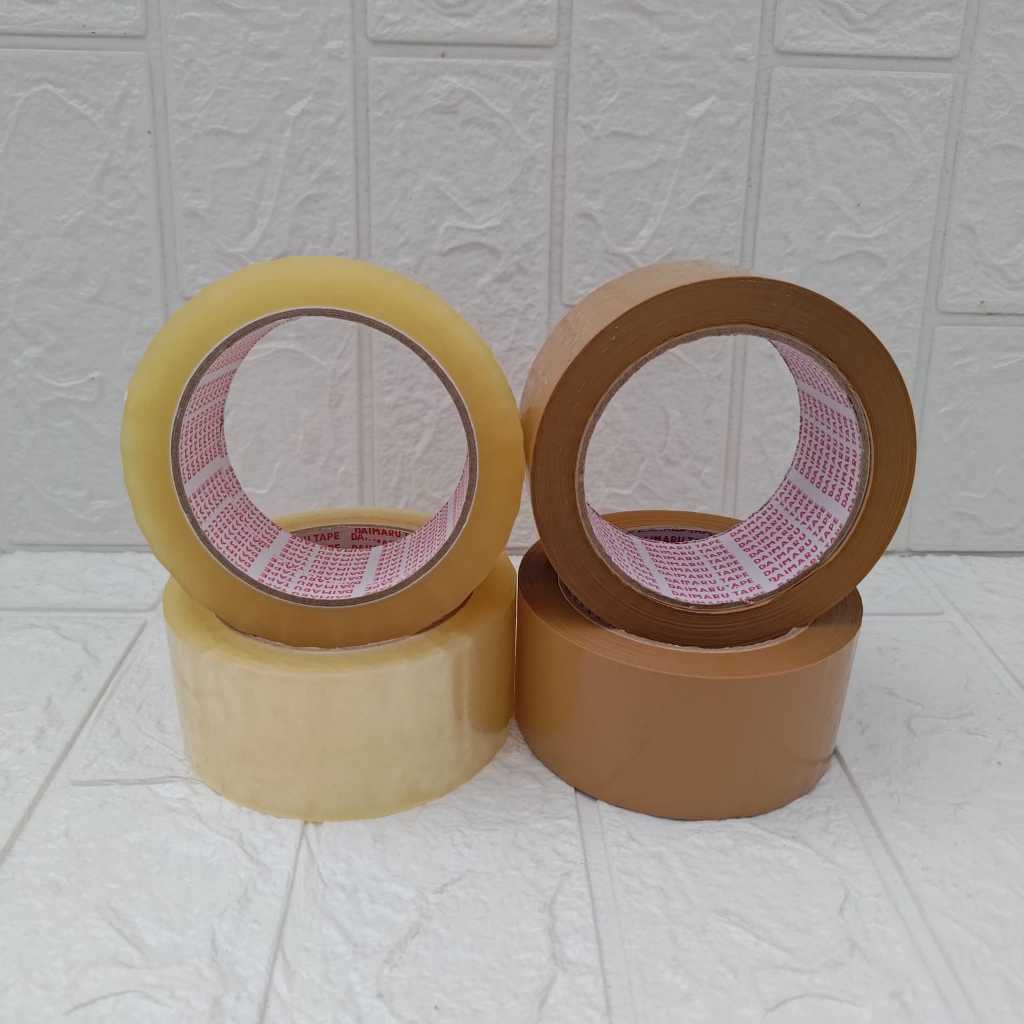 

Lakban Daimaru Bening / Coklat 2 inc 100 yard