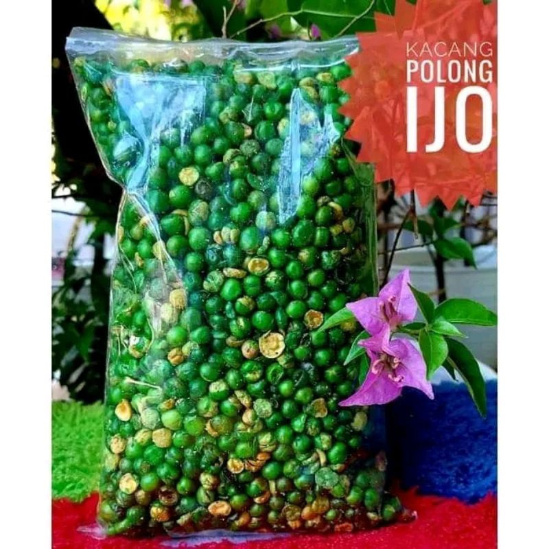 

kacang polong ijo original renyah gurih enak / polong ijo