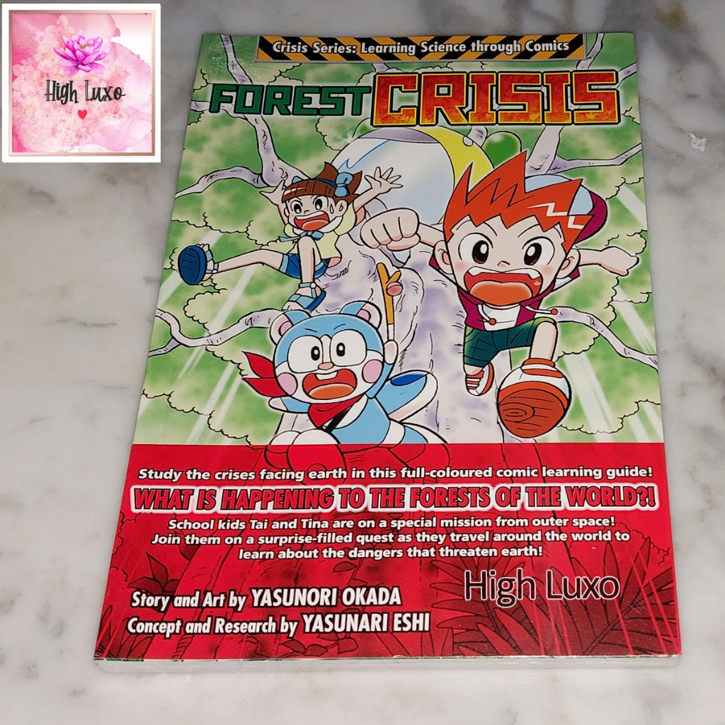 Buku Komik Forest Crisis Series Learn Science Through Comic FULL COLOUR English Comic Book HOW TO ED