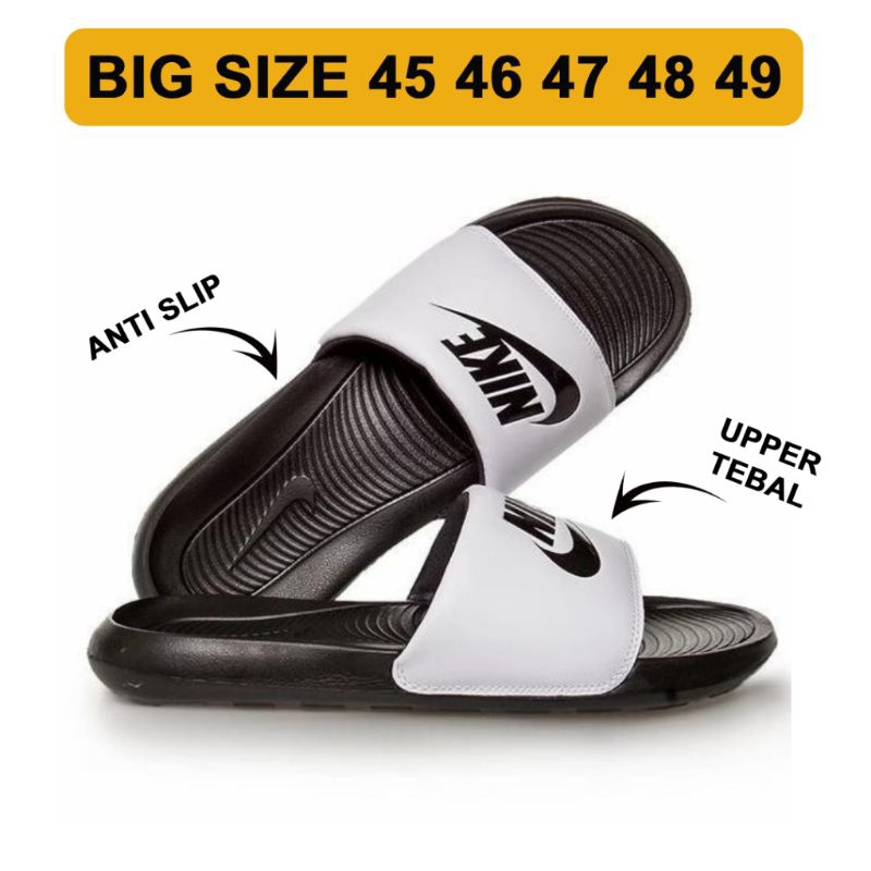 Sandal Jumbo Pria Sandal Slop Pria Big Size Sandal Slip On
