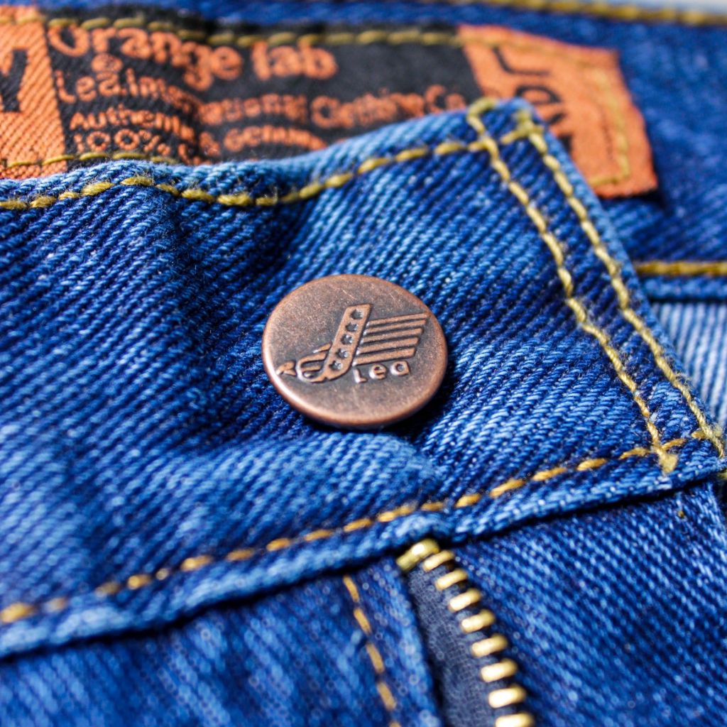 OBRAL LEA Biru Tua 28 - 38 Celana Panjang Jeans Pria 606 Standard Reguler Grade ORI Big Size Premium