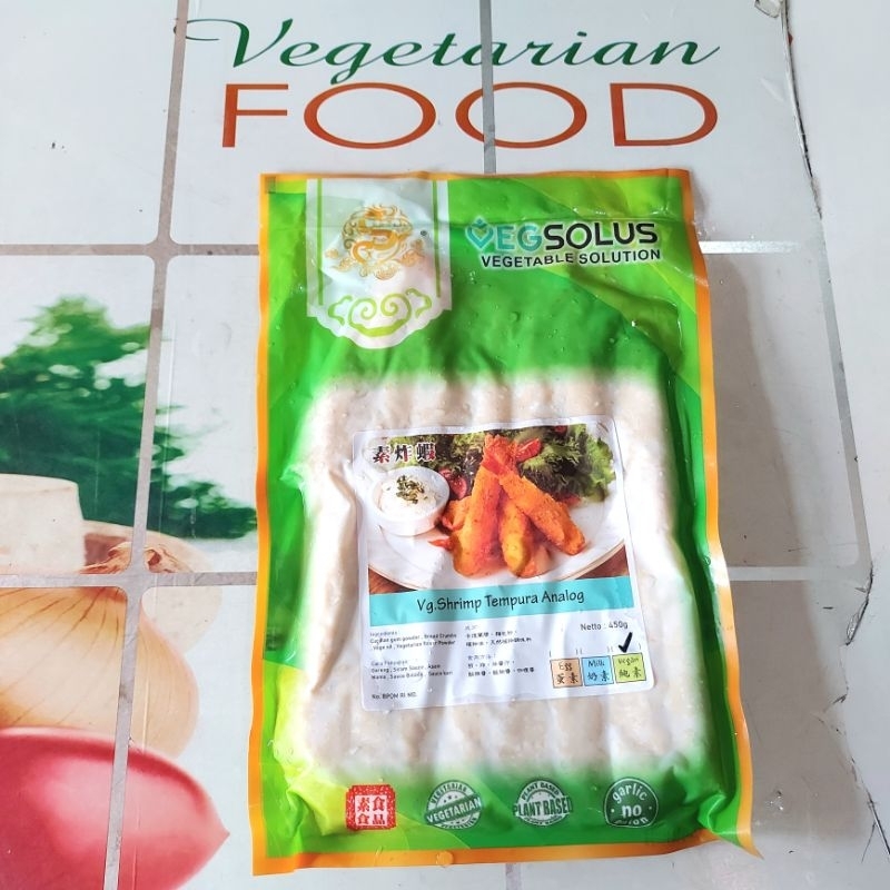 

VG.SHRIMP TEMPURA ANALOG, VEGAN, 450g, (FROZEN FOOD), VEGSOLUS