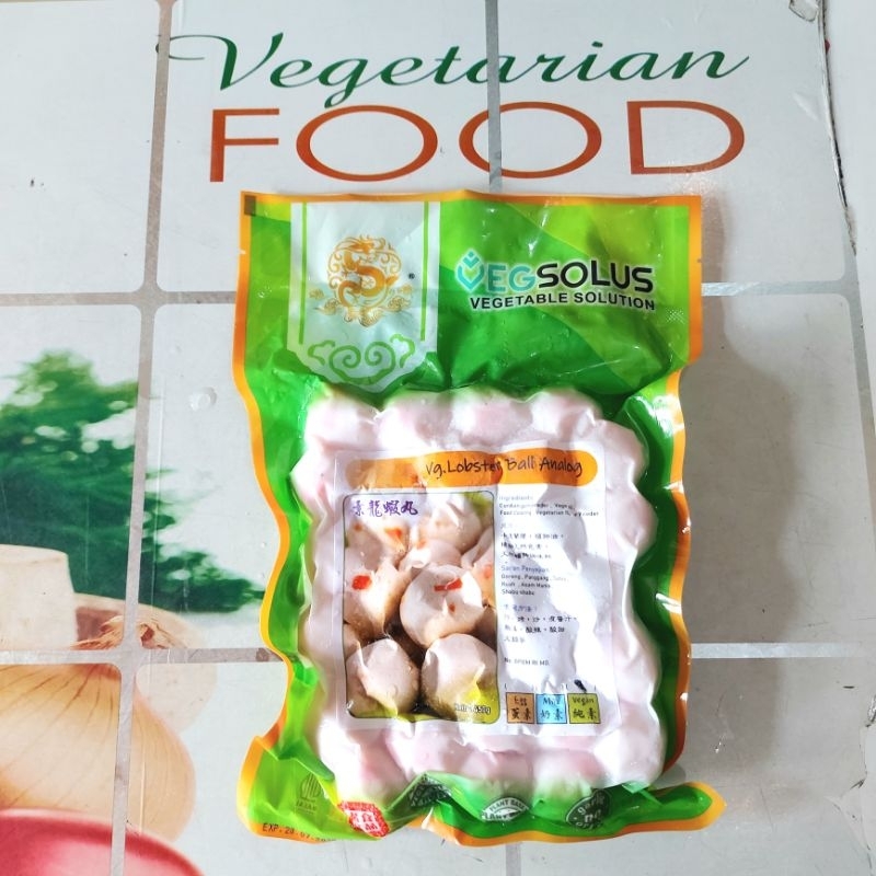 

VG. LOBSTER BALL ANALOG, VEGAN, 450g, (FROZEN GOOD), VEGSOLUS