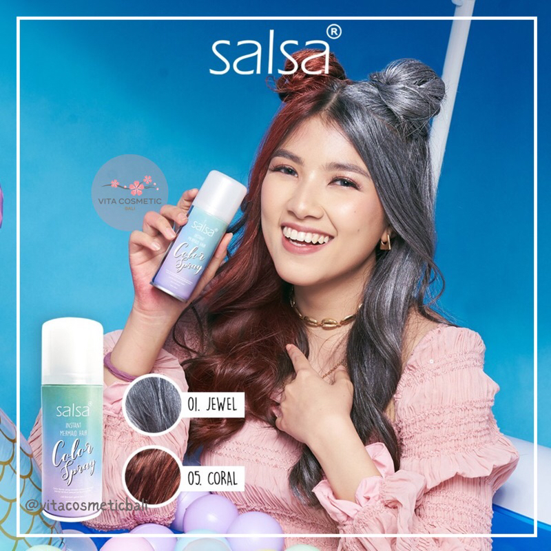 Salsa Spray Hair Color Instan - Semir Rambut pewarna semprot Temporary