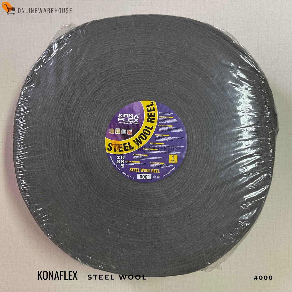 Konaflex Steel Wool #00 #000 #000
