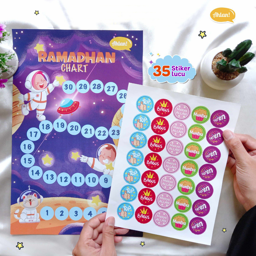 

Ramadhan Chart & Sticker Ahlan