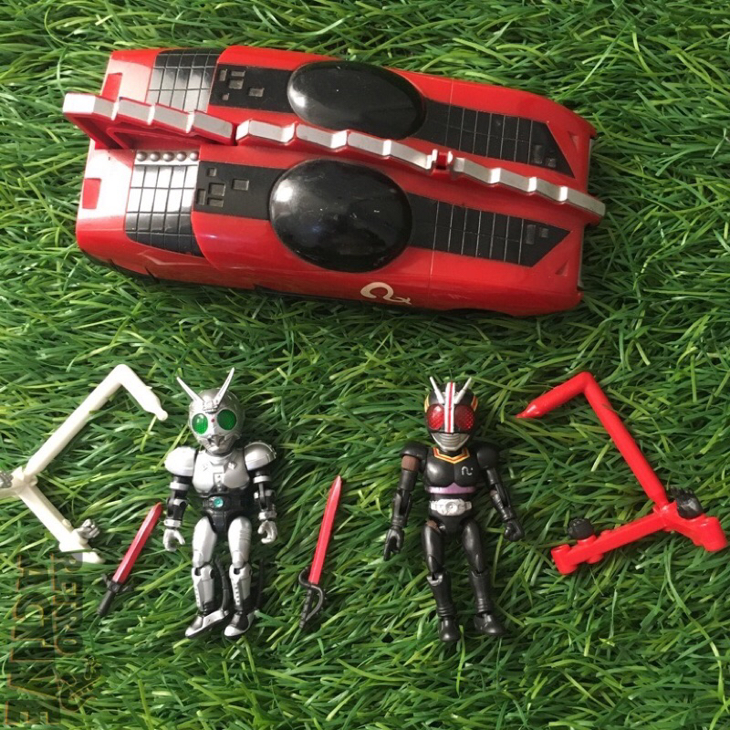 mobil ridelone magno riderone dan bonus figure kamen rider black shadowmoon shf ss shodo bandai