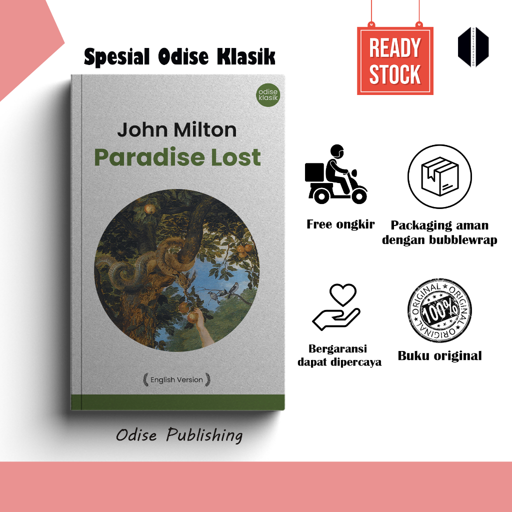 Paradise Lost - John Milton (Odise Publishing) English Version Original