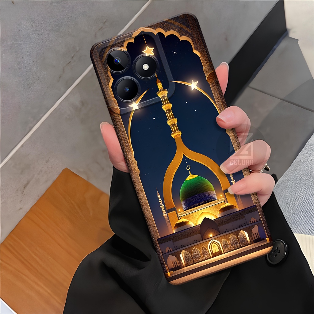 Case Hp REALME C51/C51S Terbaru - Fashion Case Masjid - Softcase REALME C51/C51S - Casing REALME C51