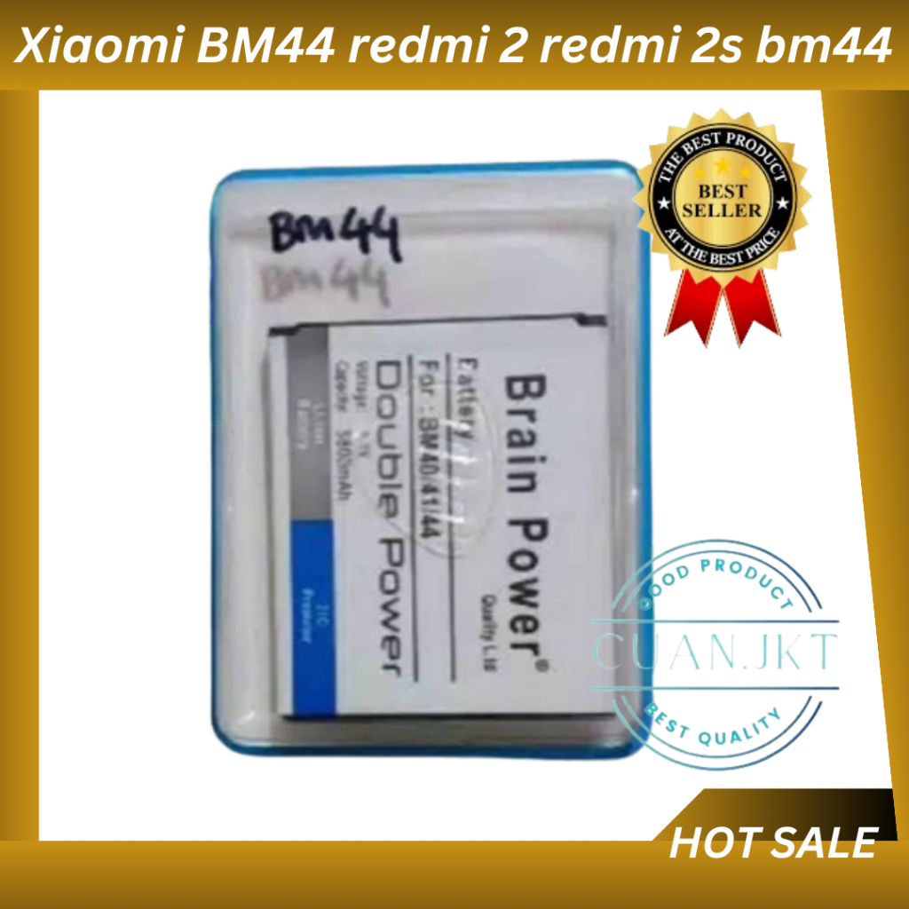 Baterai Battery Batre Xiaomi BM44 redmi 2 redmi 2s bm44 Bm41 BM40 Brain Power Double Power original