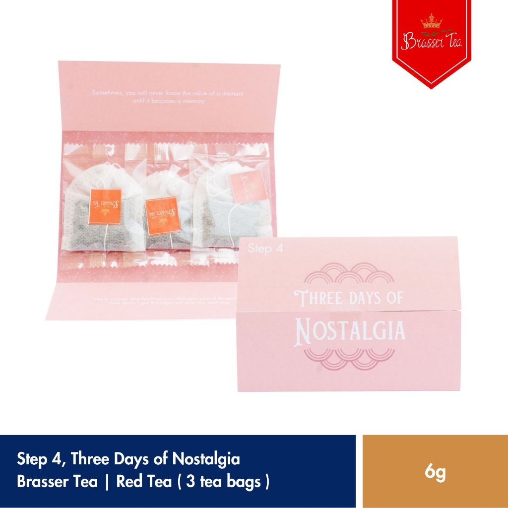 

Step 4. Three Days of Nostalgia | Red Tea (Cacao Red) | Teh Merah Isi 3 Sachet