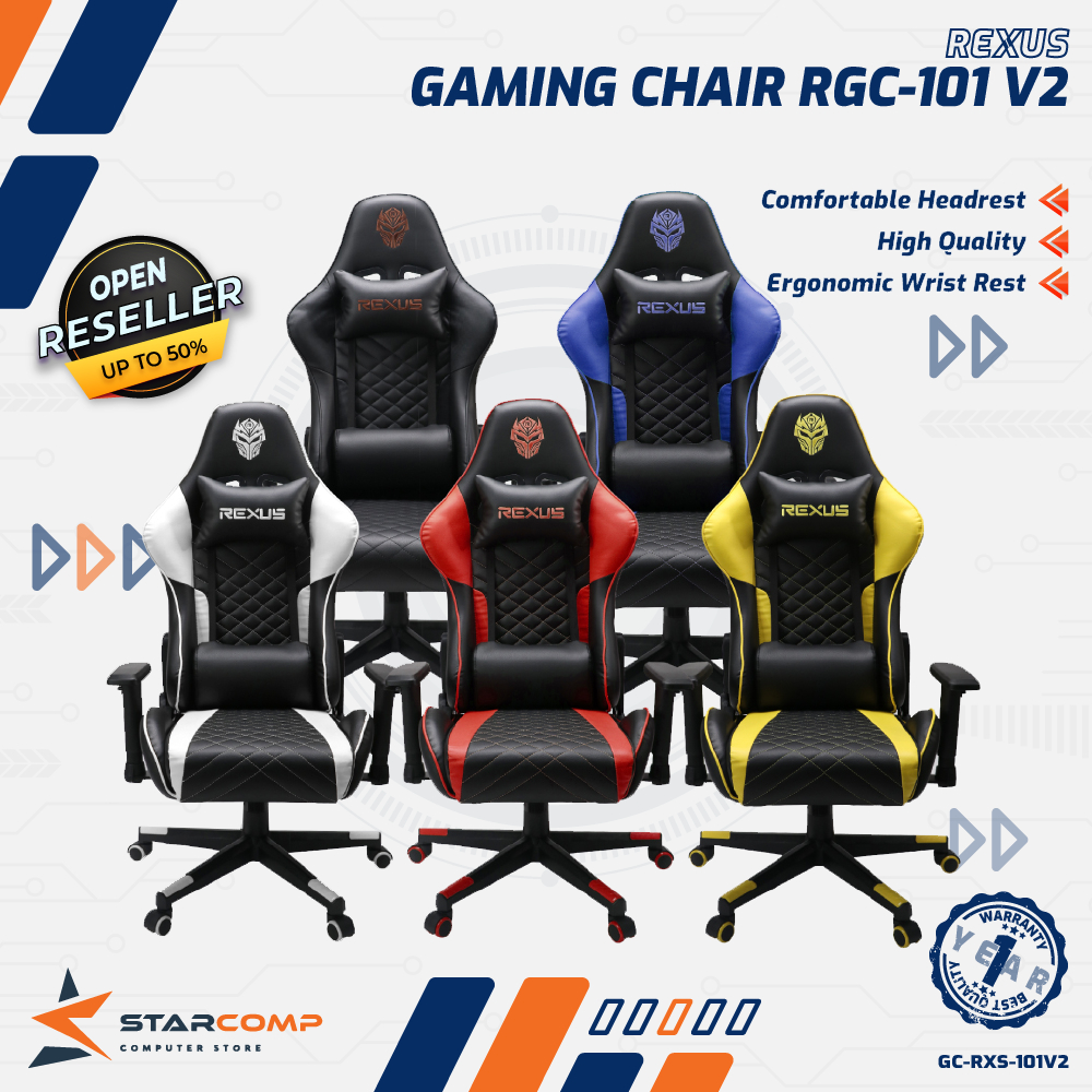 rexus RGC 101 V2 Kursi Gaming