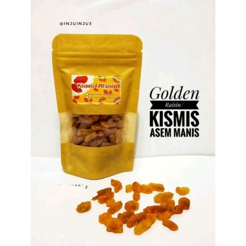 

Golden Raisin / Kismis Asem Manis 75 gr