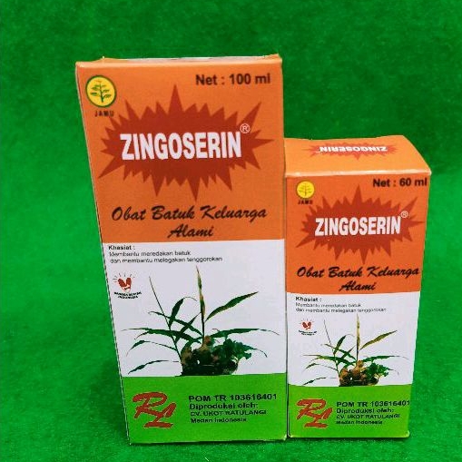 Zingoserin obat batuk