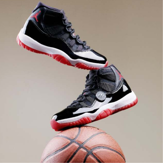 Air Jordan 11 Bred 100% Authentic - Hitam
