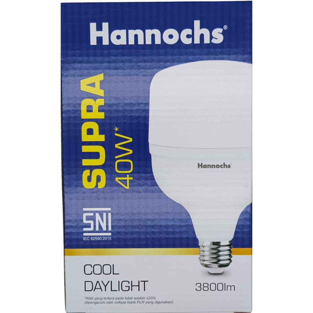 Bola Lampu Led Hannochs SUPRA  40 Watt Bohlam Hannochs Led SUPRA  40 W