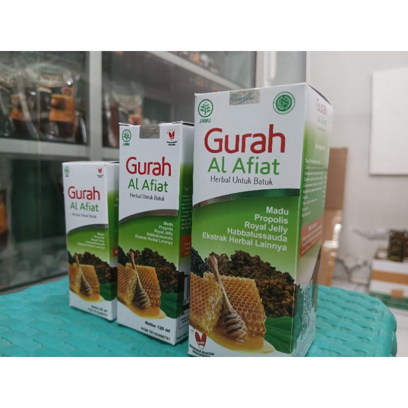 

Sirup Madu Al Afiat Herbal Batuk Pengencer Dahak