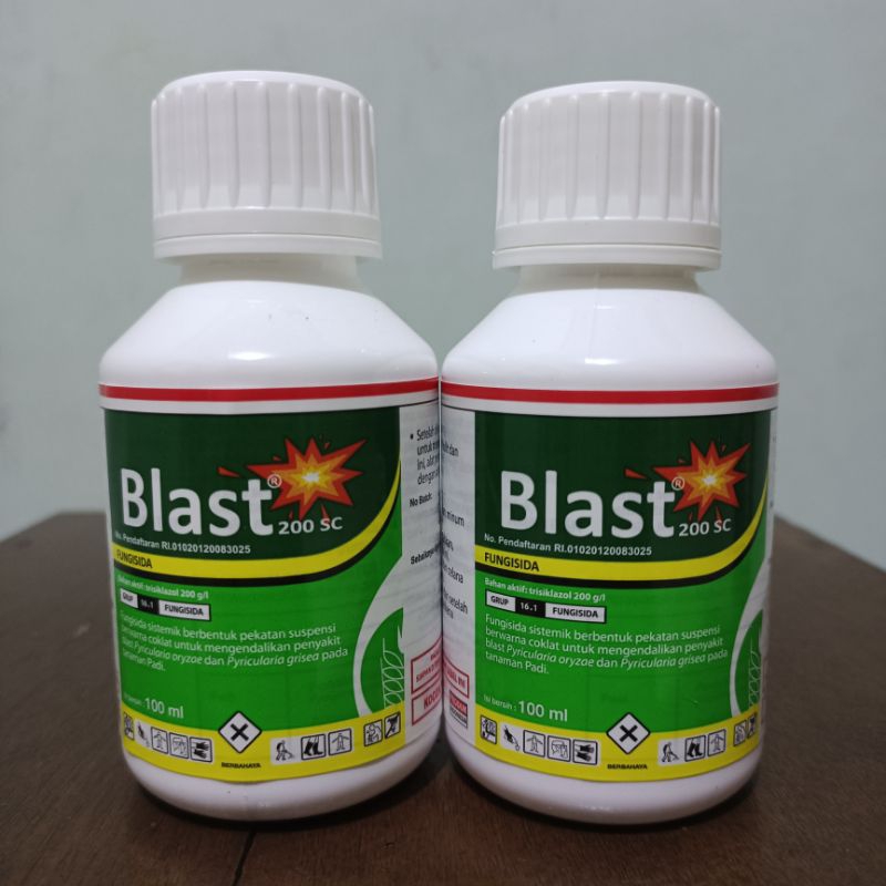 Fungisida Blast 200 SC 100ml Fungisida sistemik untuk mengedalikan penyakit blast pada tanaman padi