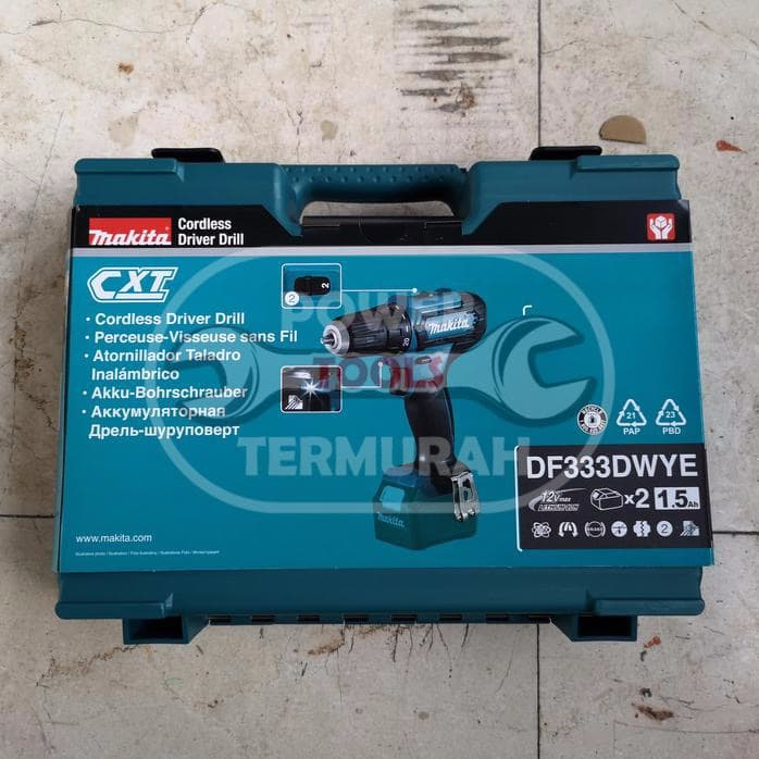 

Bor Baterai DF 333 DWYE MAKITA Bor Charge 12V Bor Cordless 12 V DF333